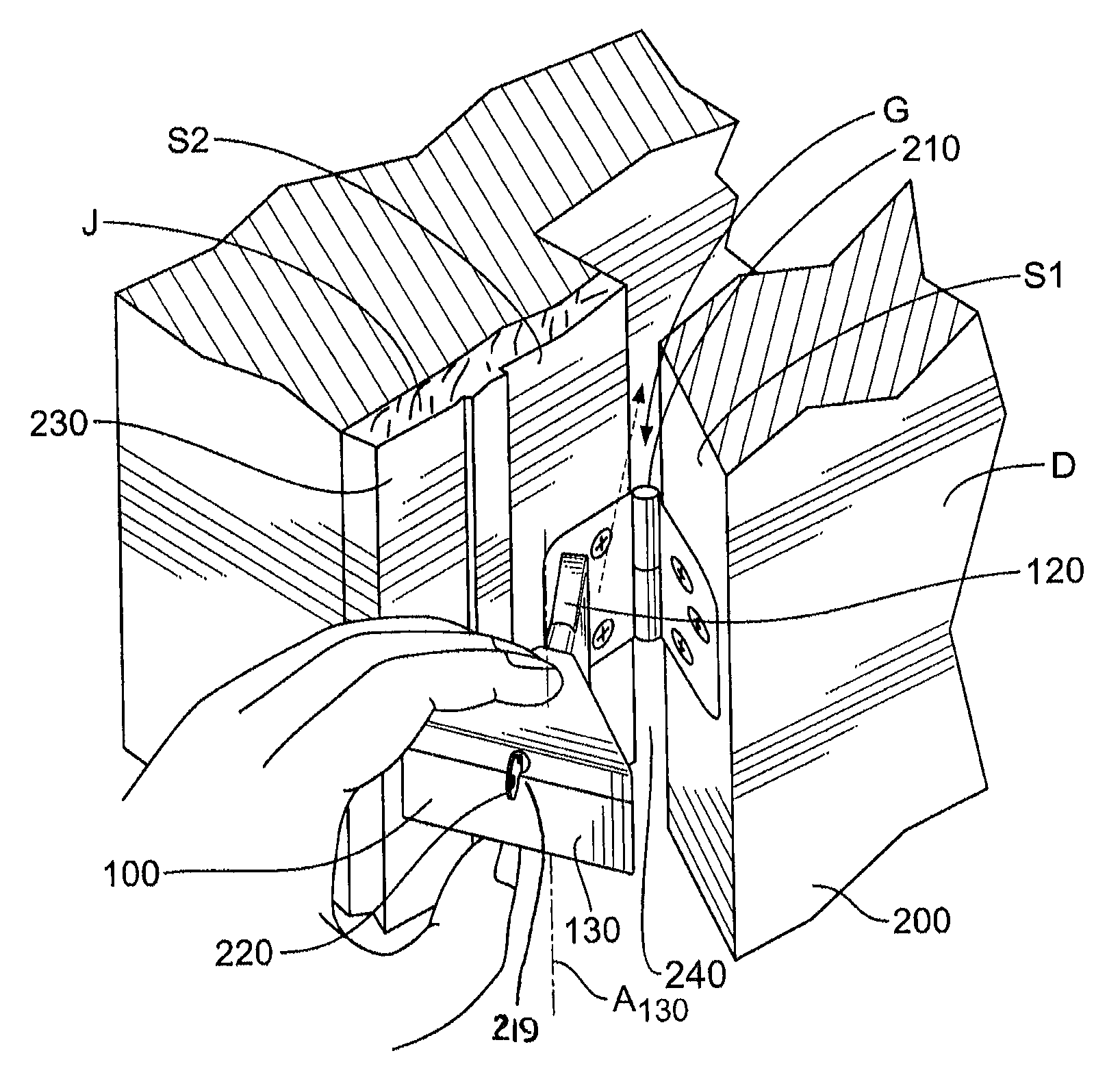 Door stop with security lock