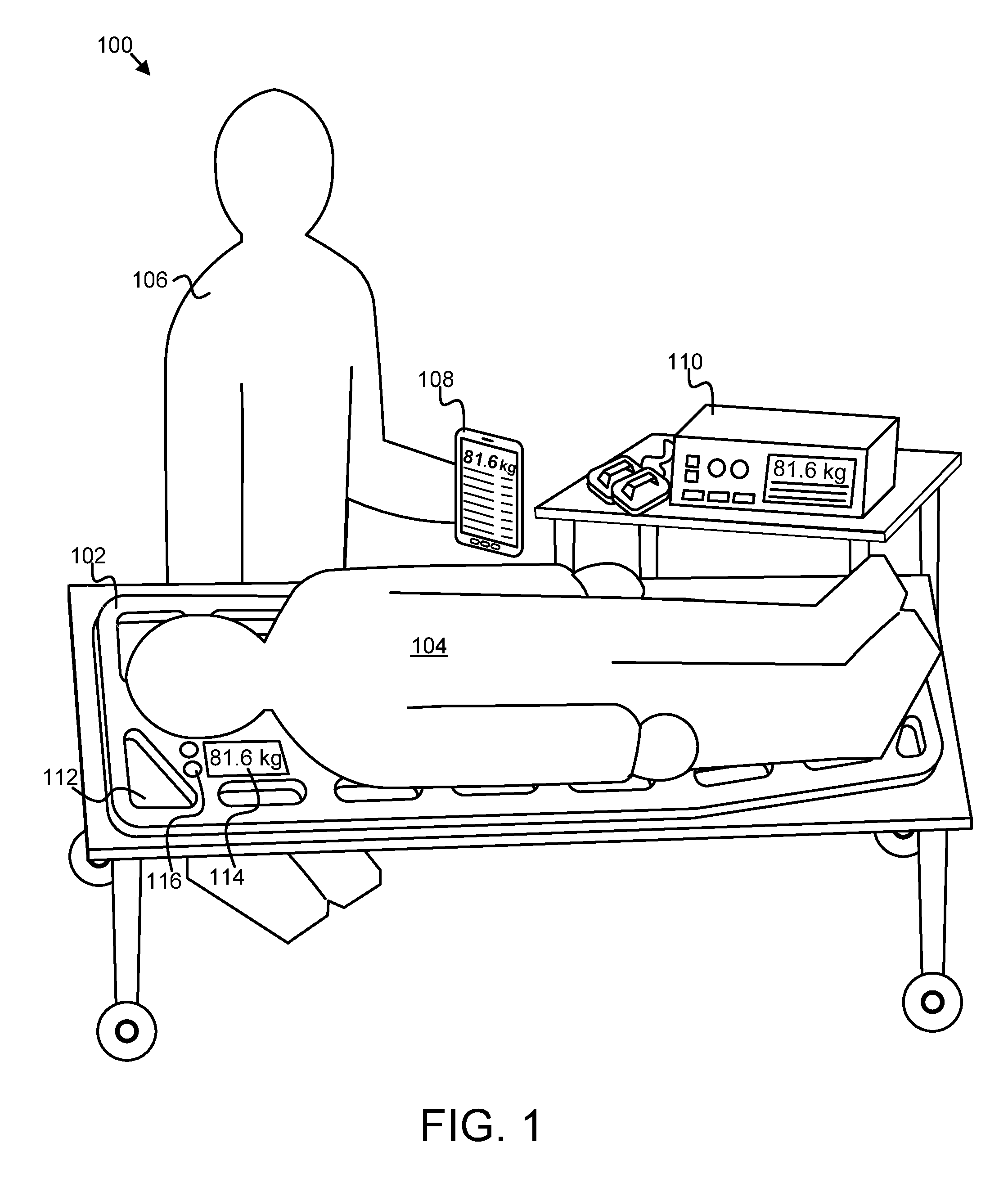 Emergency response backboard with integrated scale