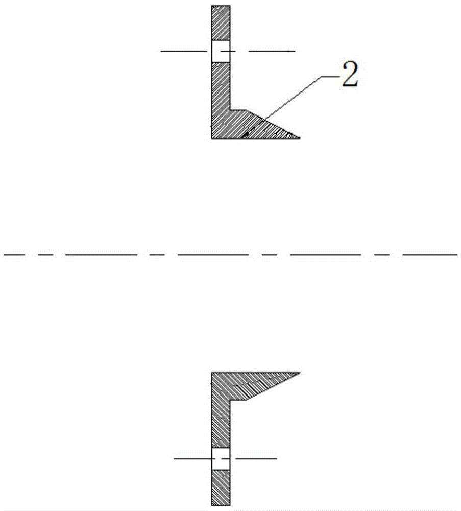 External pressure resistance composite material cylinder body and metal end socket co-curing connecting structure and manufacturing method thereof