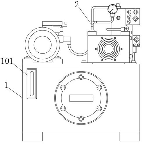 Leakage warning type hydraulic control system