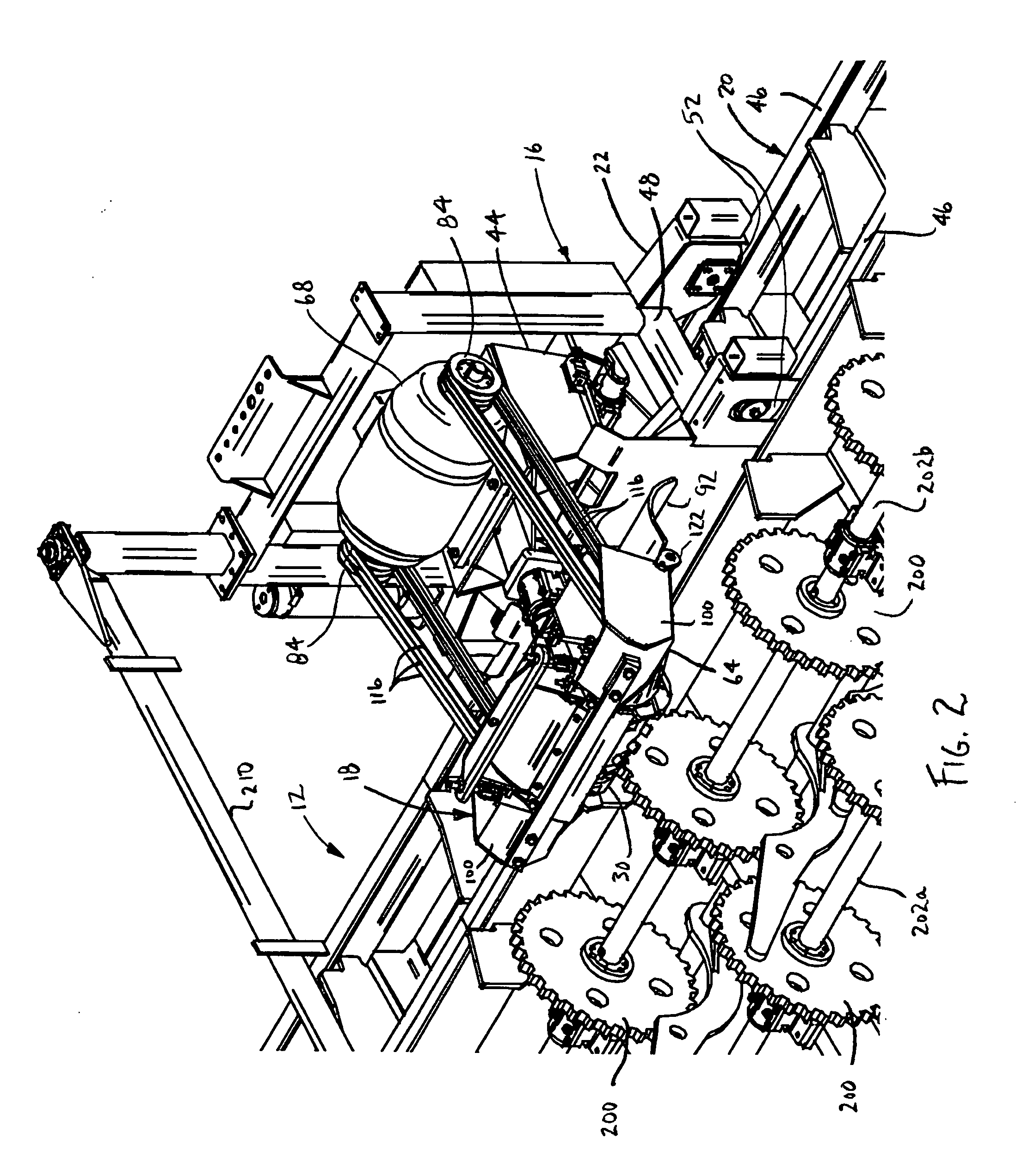 Log debarking apparatus