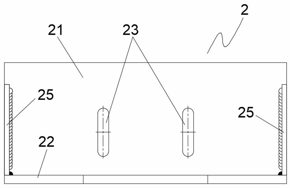 Side-mounted adjustment connecting system for unit curtain wall