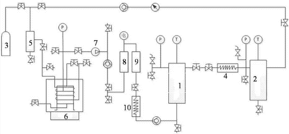 Continuous countercurrent supercritical extraction apparatus