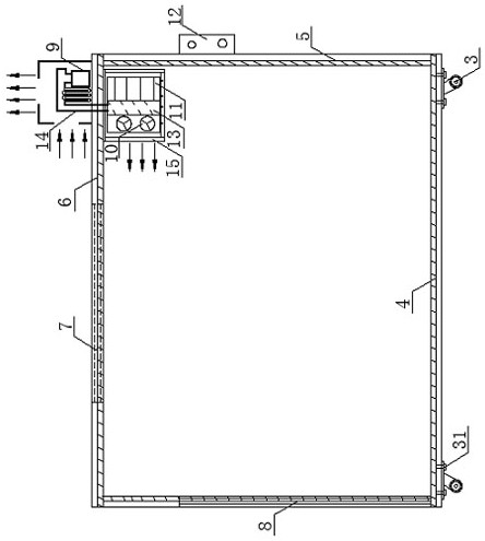 Static and dynamic test device and assembly and test method of slope anchorage structure in cold region