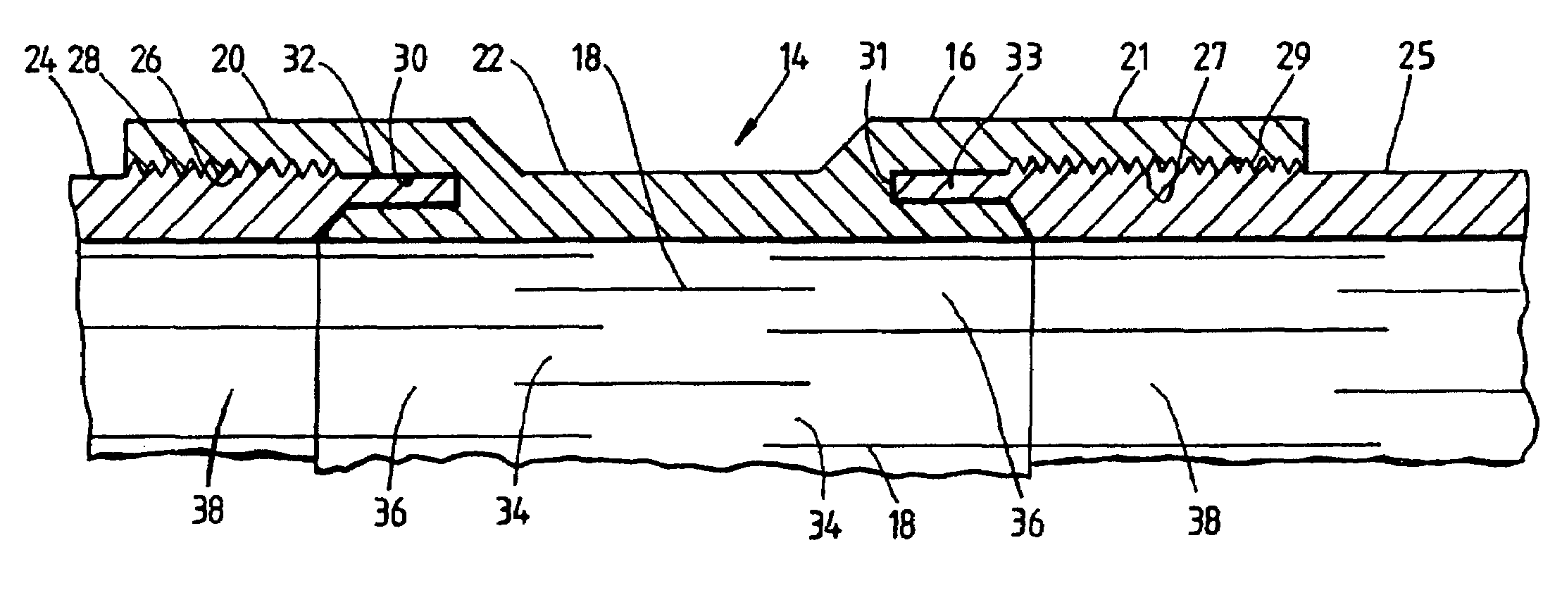 Method for coupling and expanding tubing