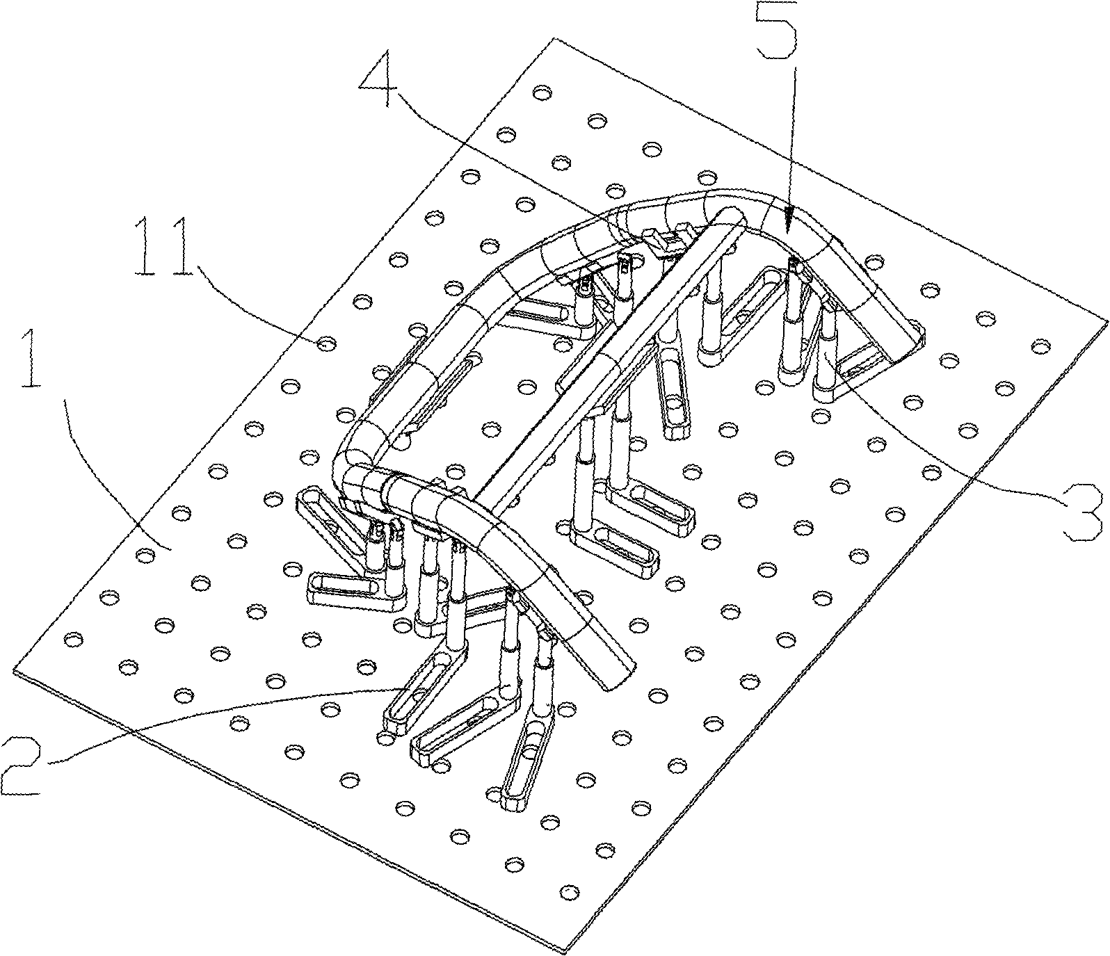 Flexible combined fixture