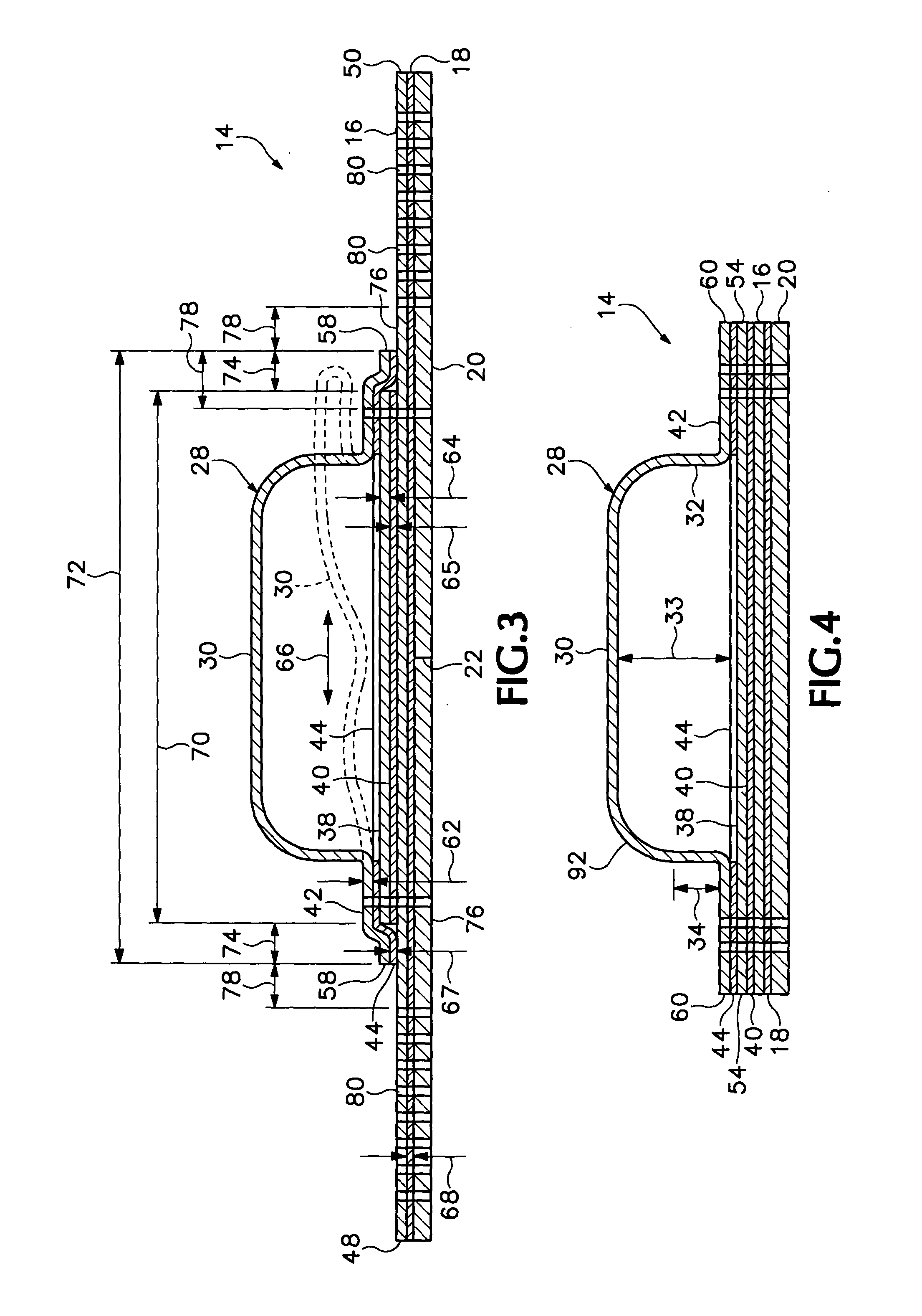 Friction reducing bandage