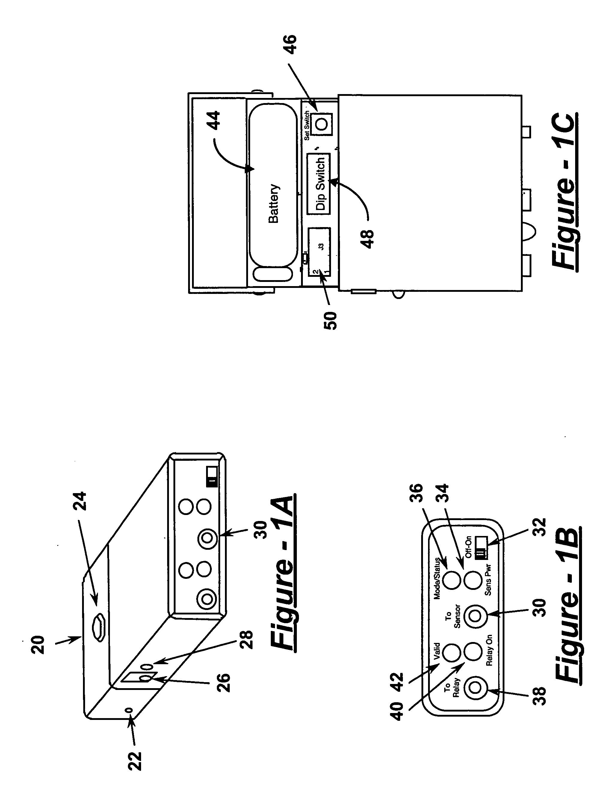 Digital, self-calibrating proximity switch