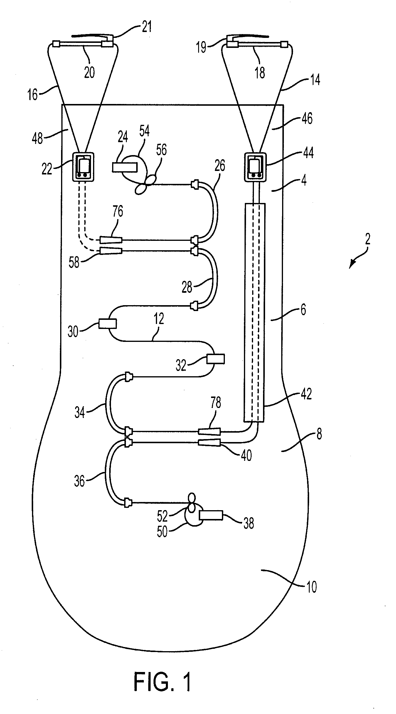 Single lace boot with multiple compression zones