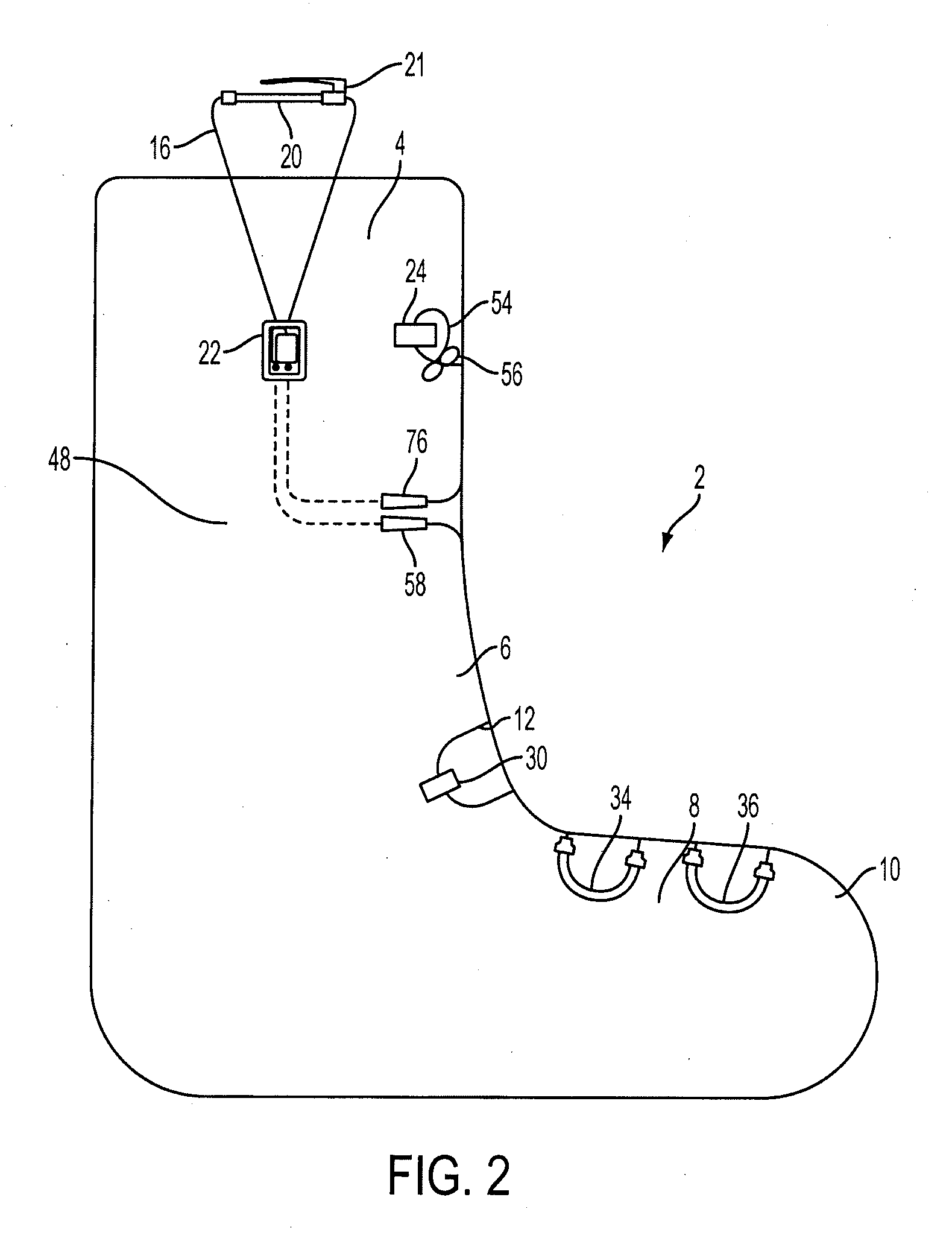 Single lace boot with multiple compression zones