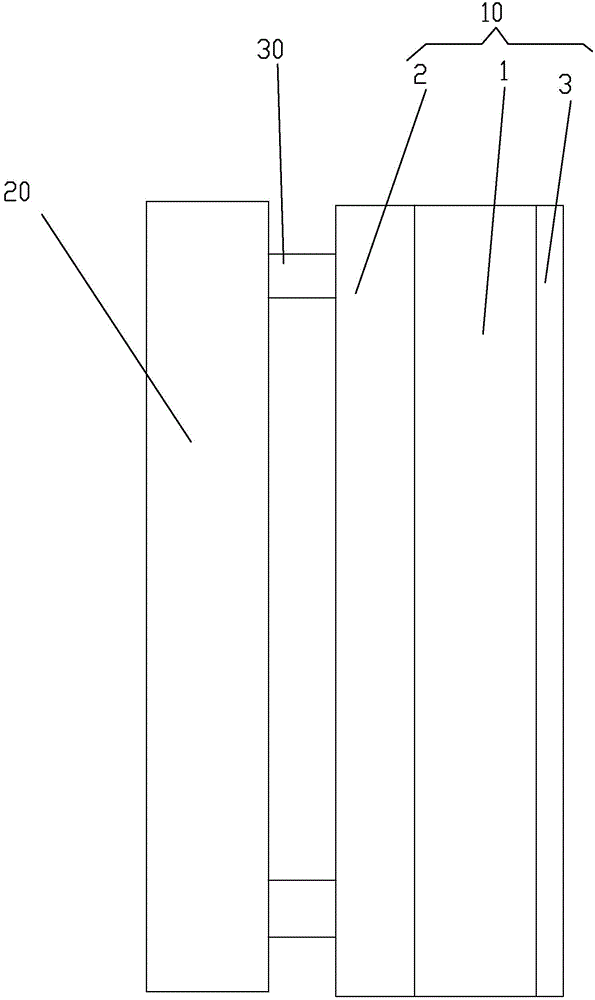 Glass with two film-coated surfaces, preparation method thereof, and hollow glass using same