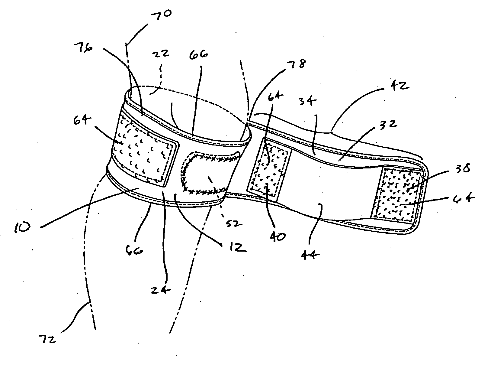 Neuromusculoskeletal knee support device