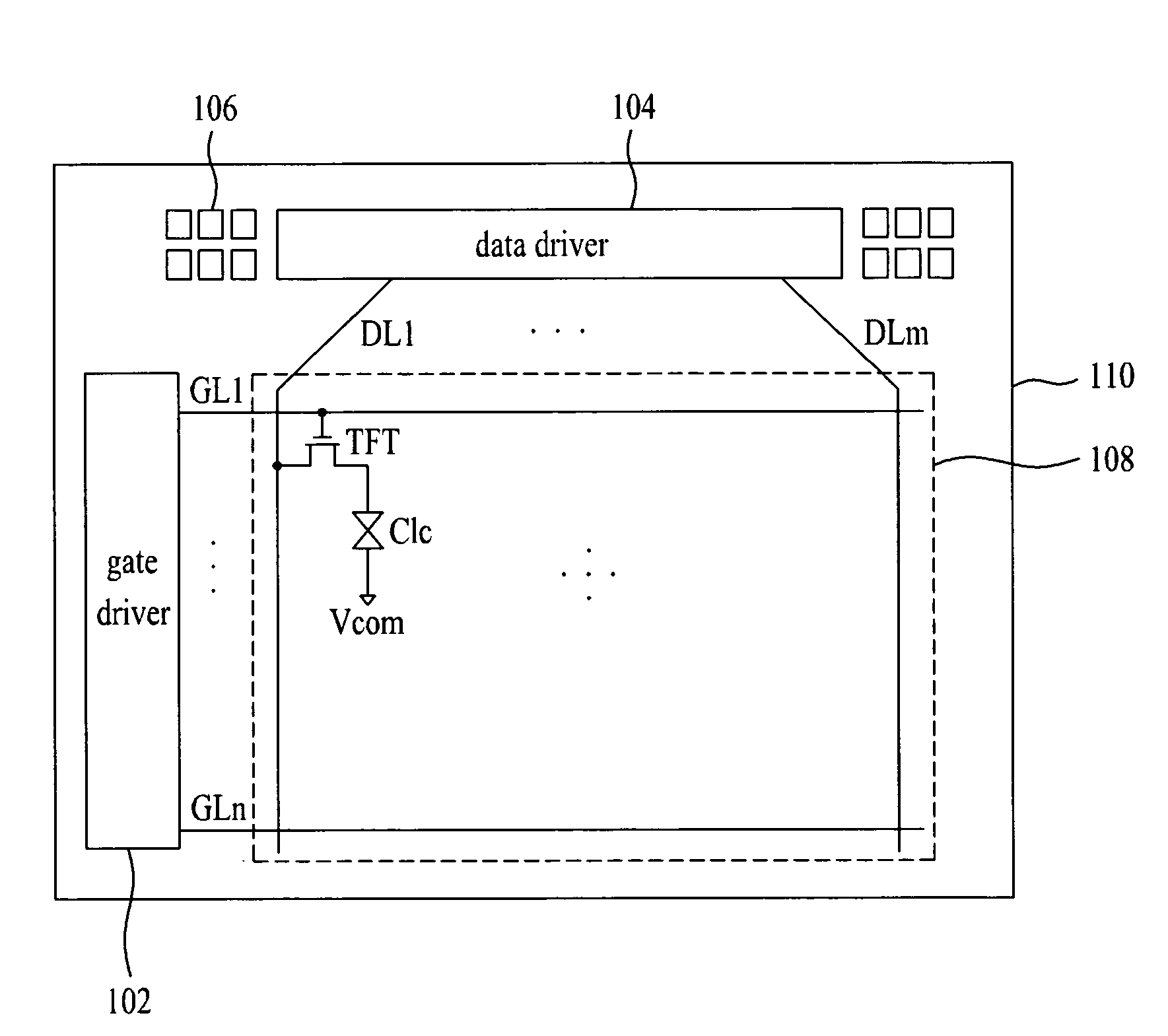 Liquid crystal display and method of testing the same