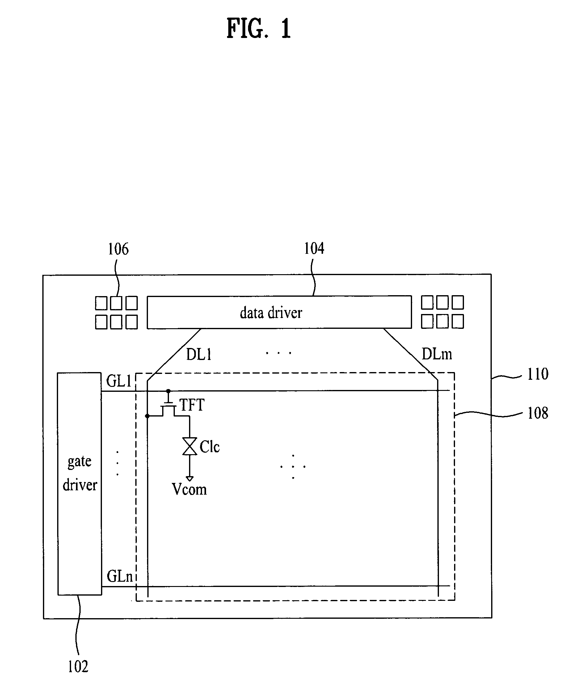 Liquid crystal display and method of testing the same