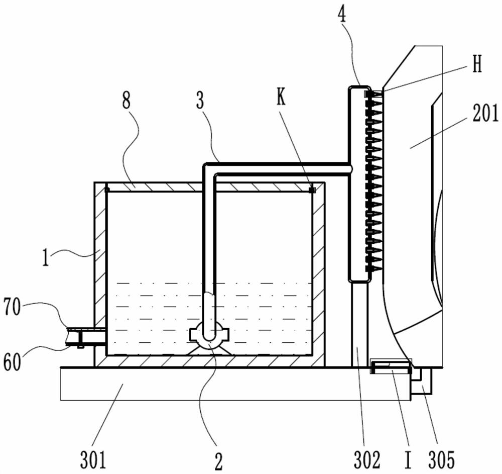 PCB board gluing device