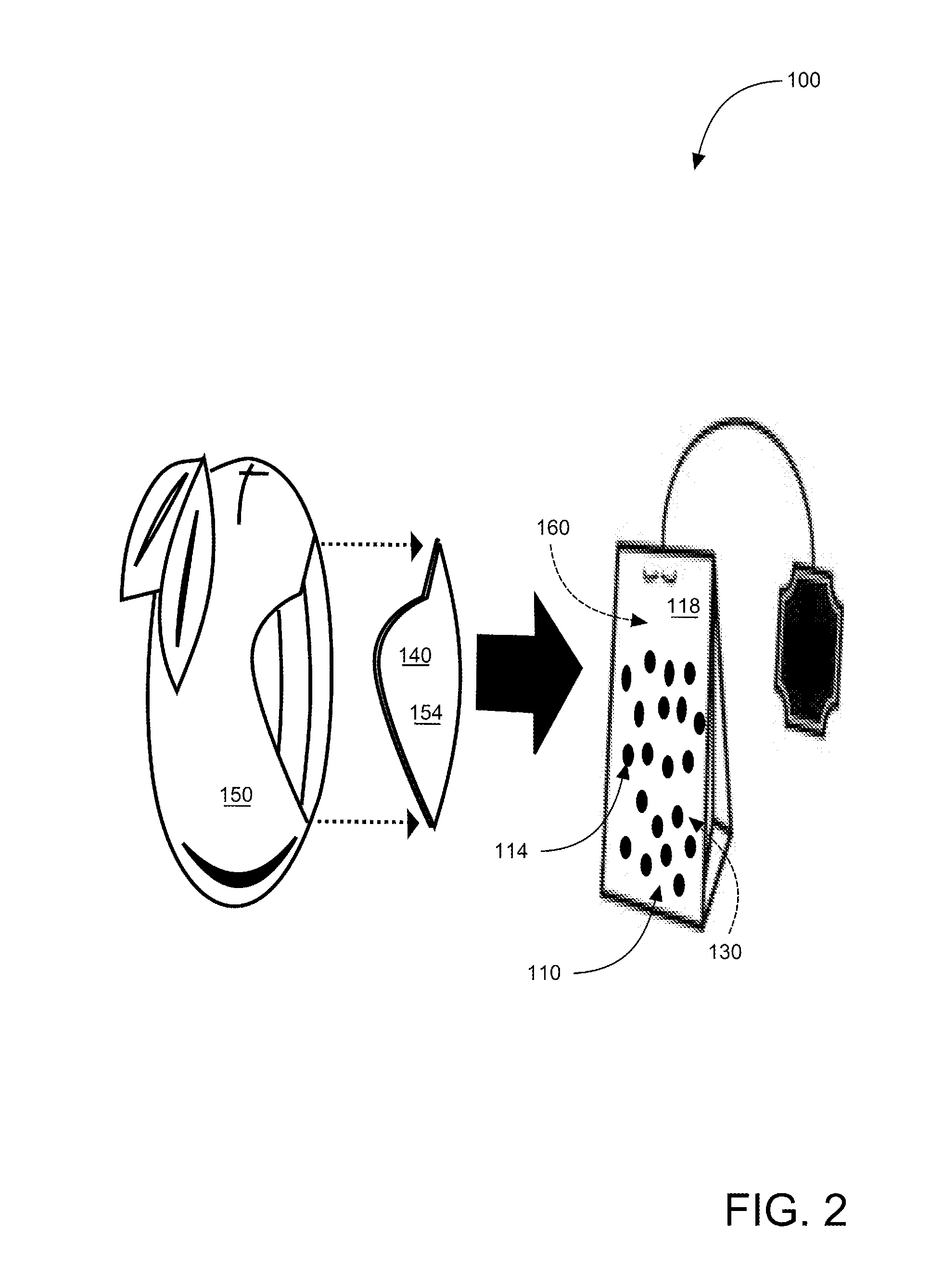 Fruit skin drink, fruit skin bag, and dried fruit skin