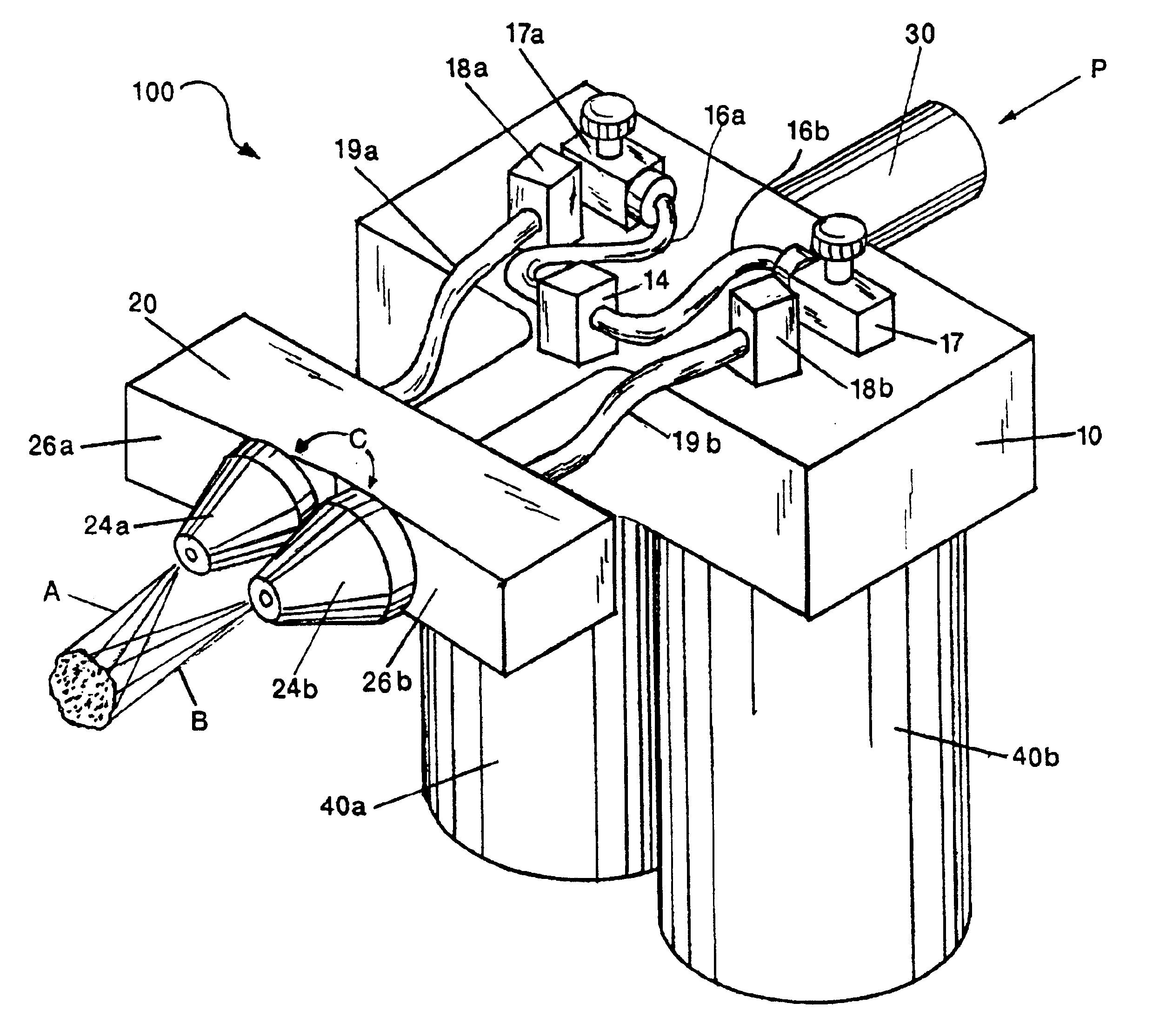 Fibrin applicator pistol