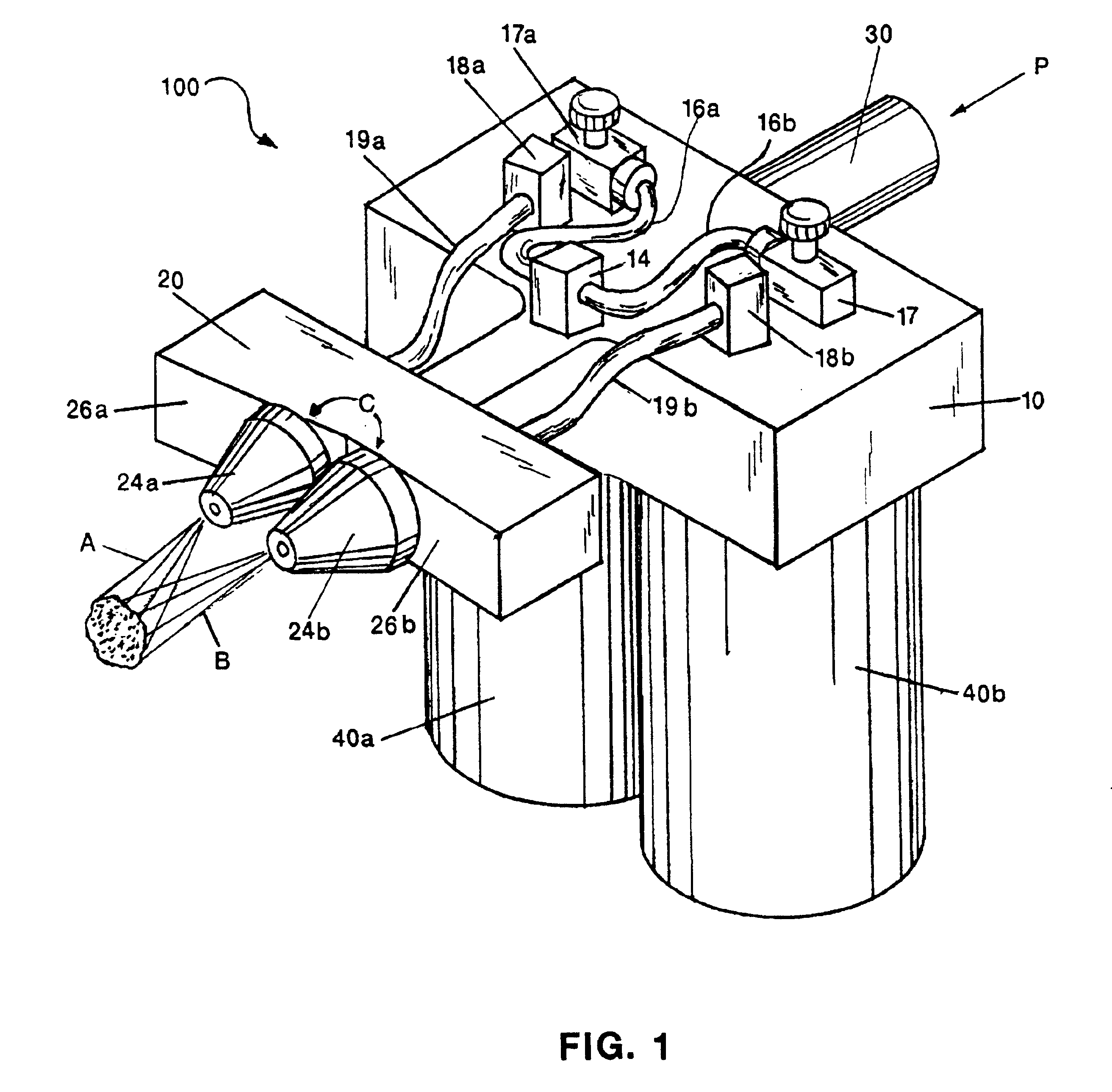 Fibrin applicator pistol