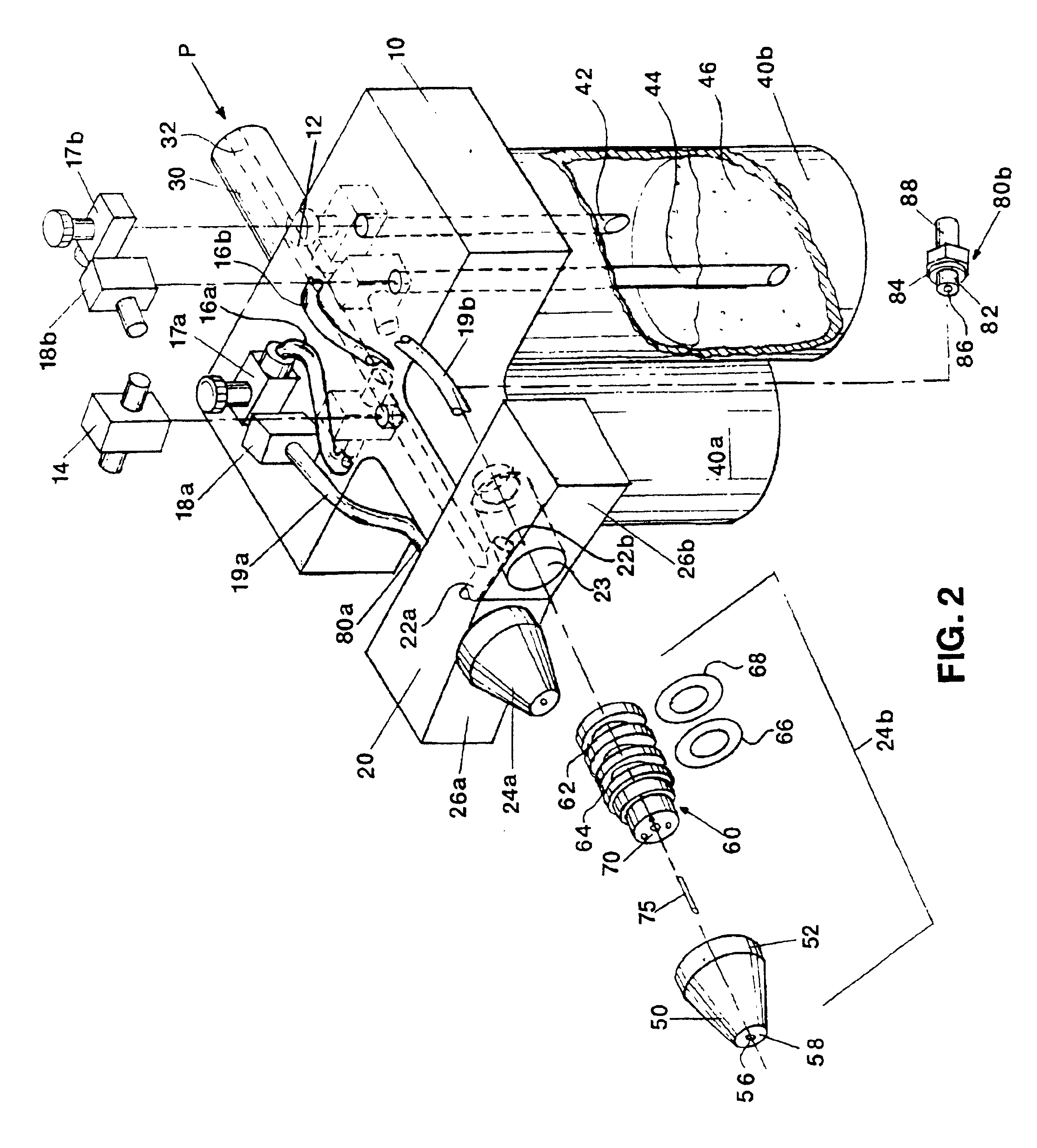 Fibrin applicator pistol