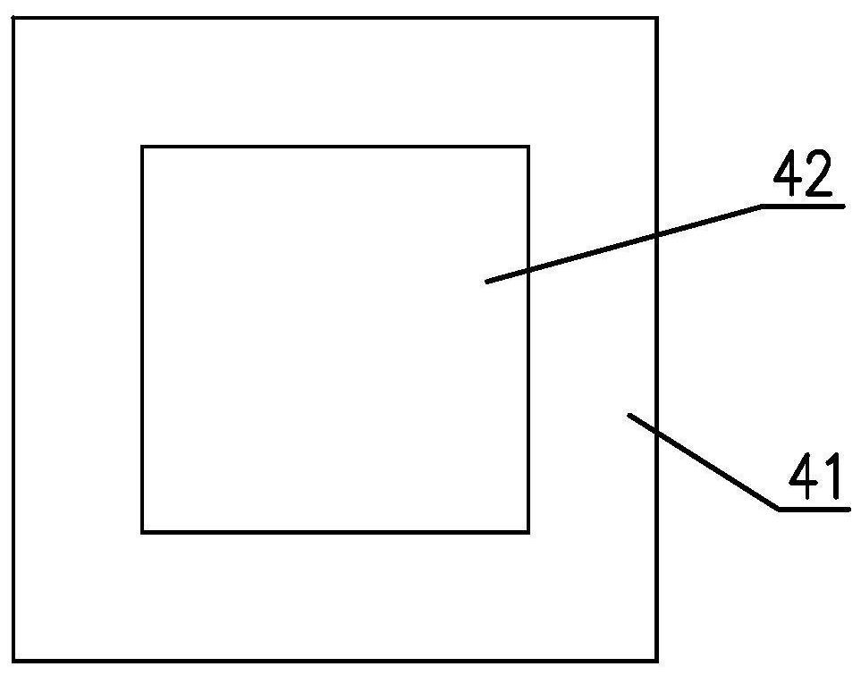 Insulating layer structure with flow guide function