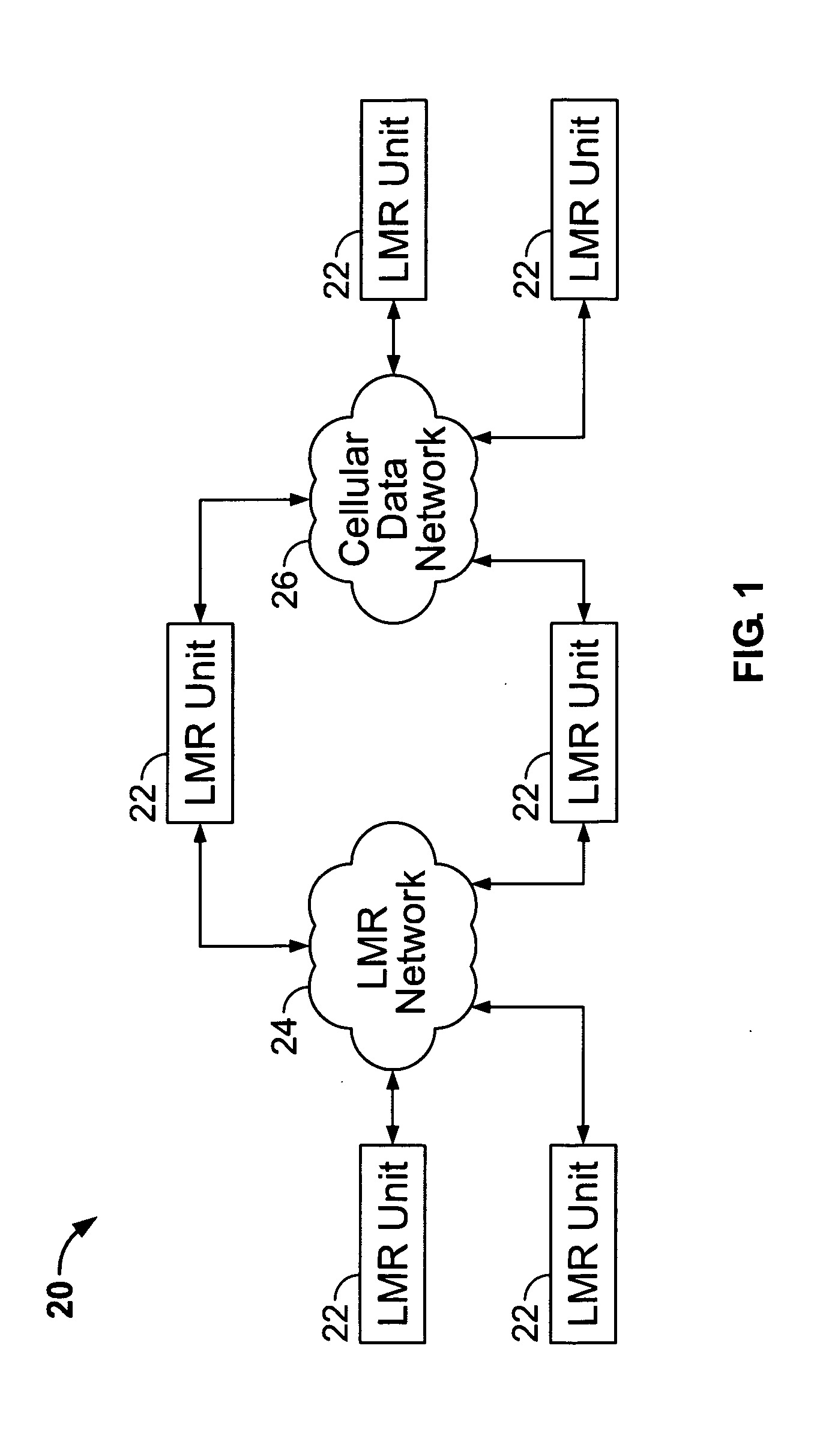 Multimode land mobile radio