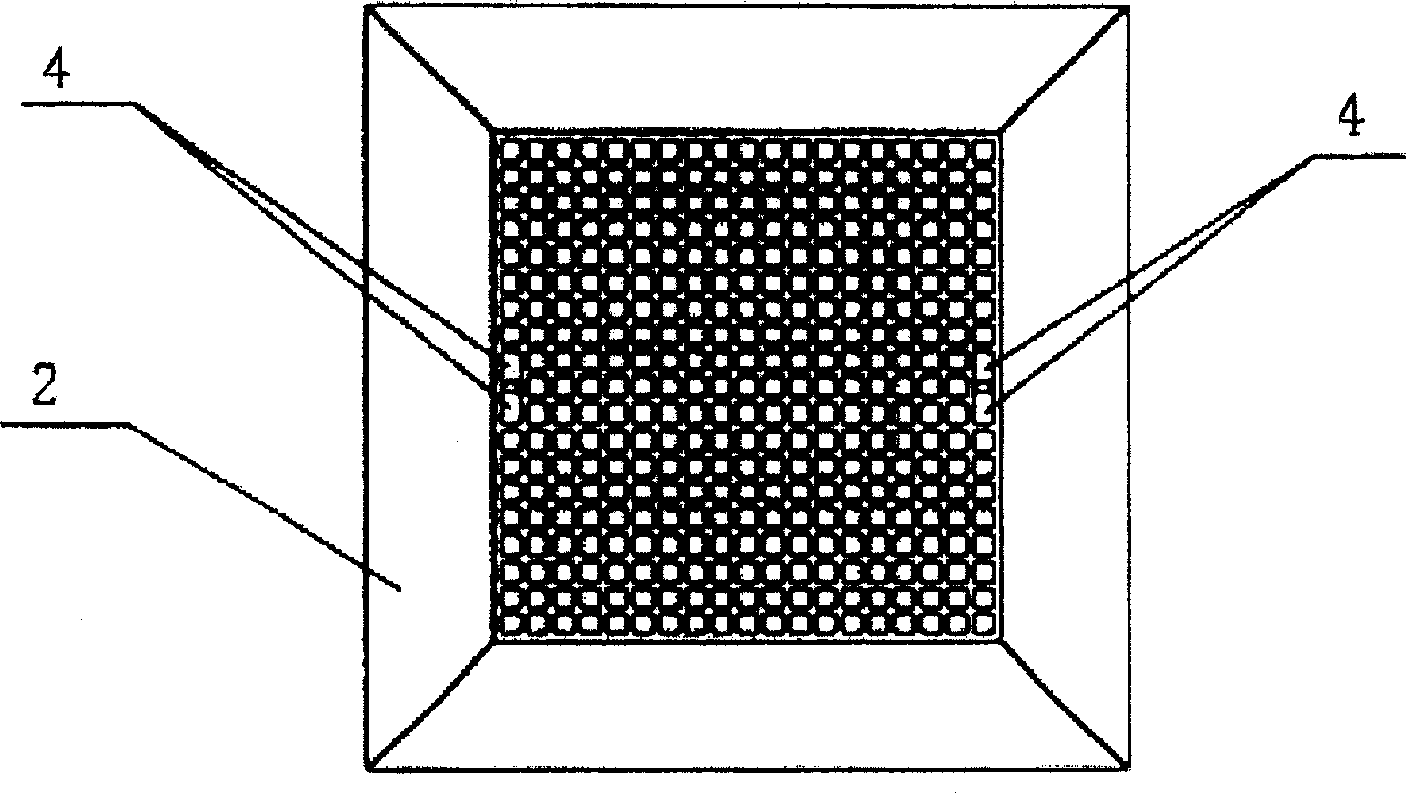 Air intake mask installation structure and method for ventilating fan