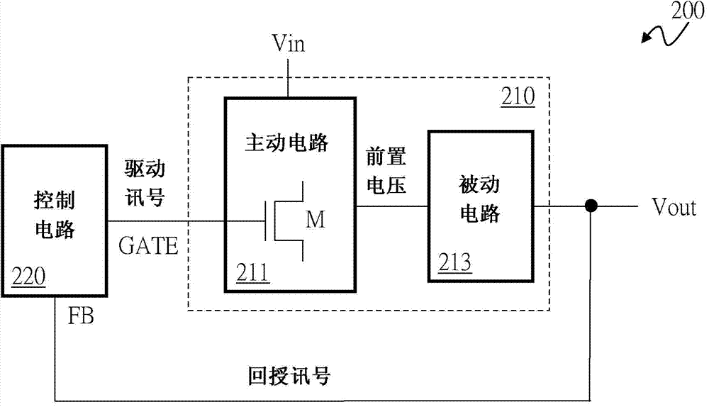 Switching regulator including charge pump