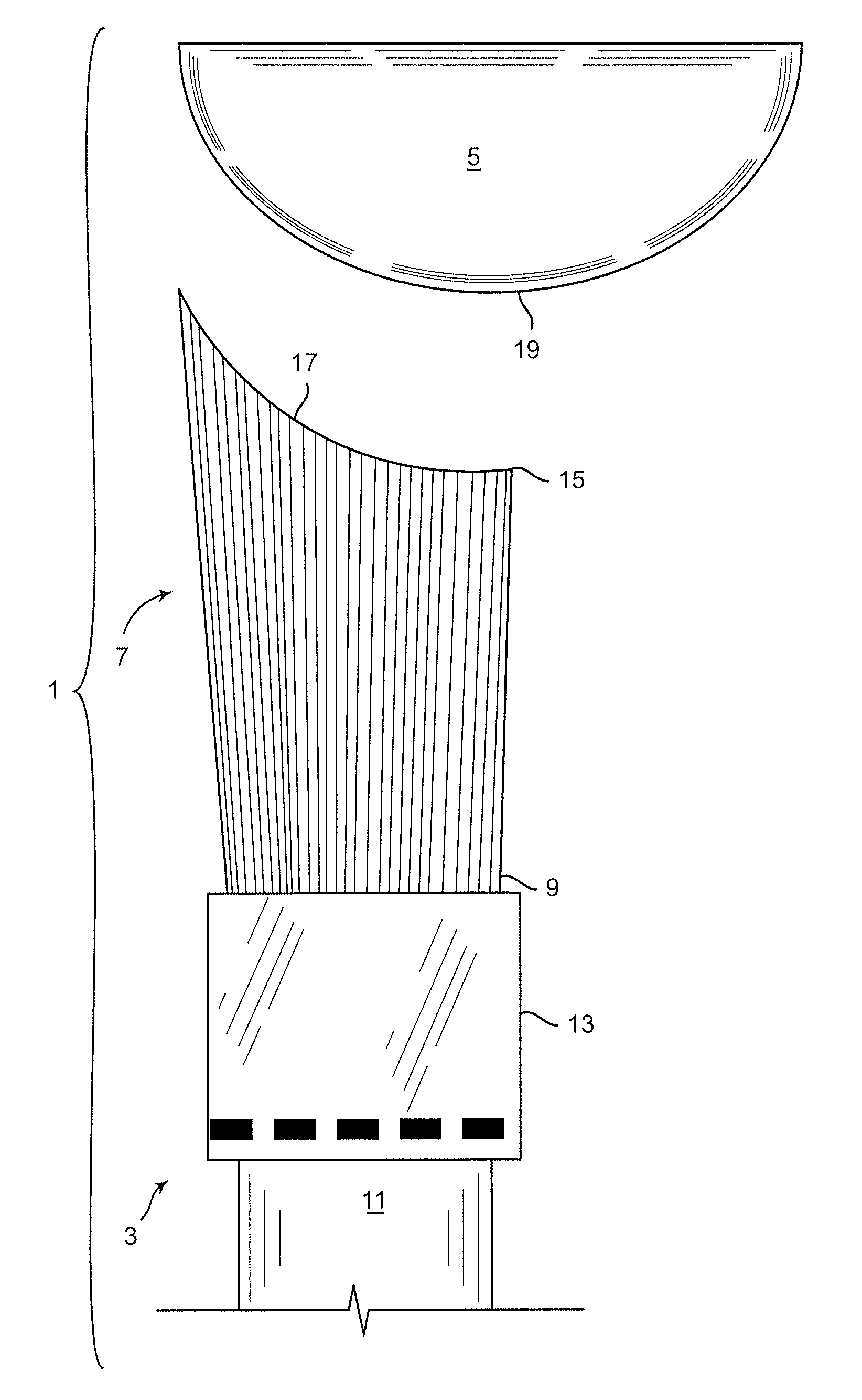 Contoured eye shadow applicator system and make-up method