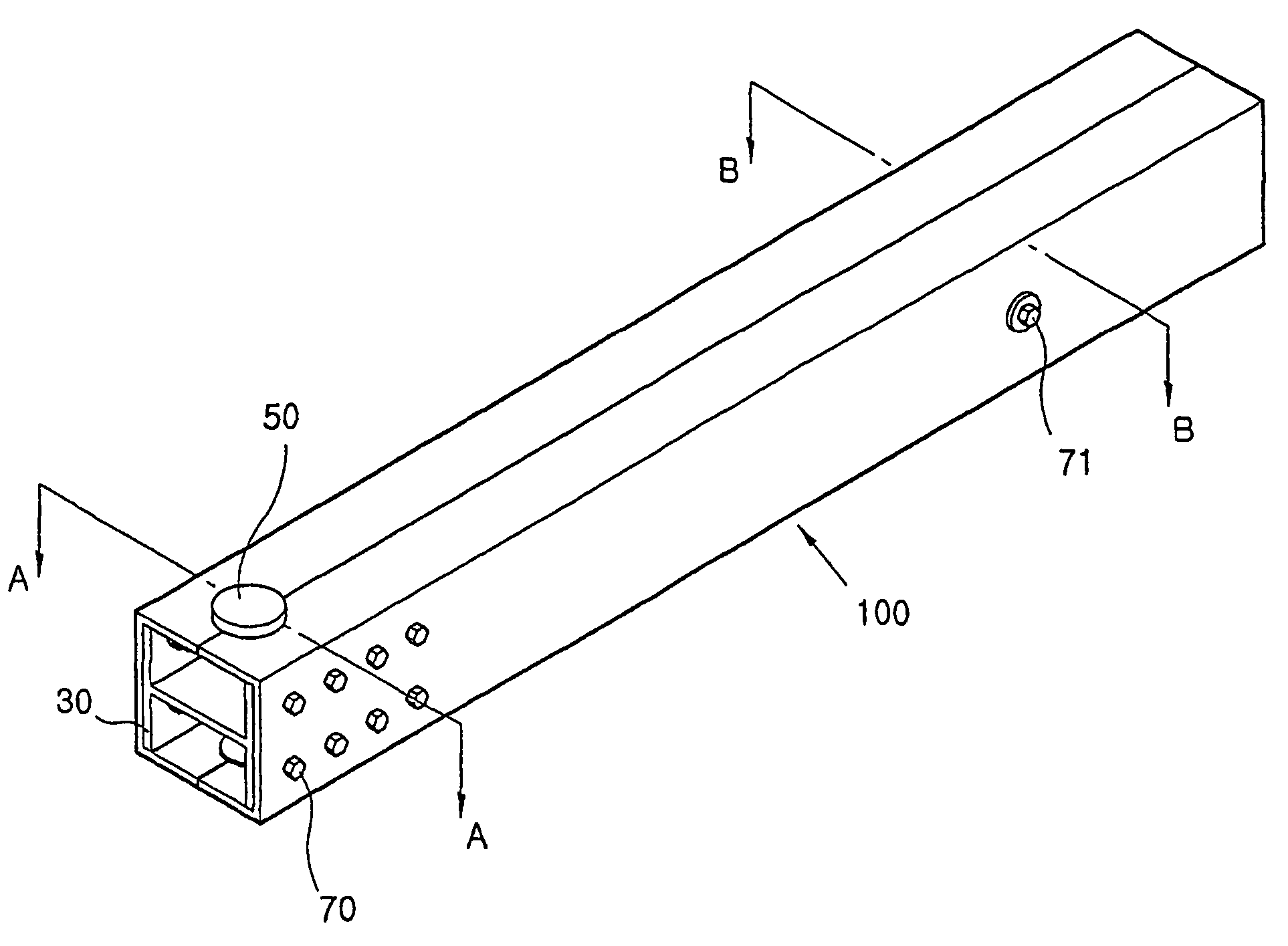 Tubular structure and modular building assembly using the same