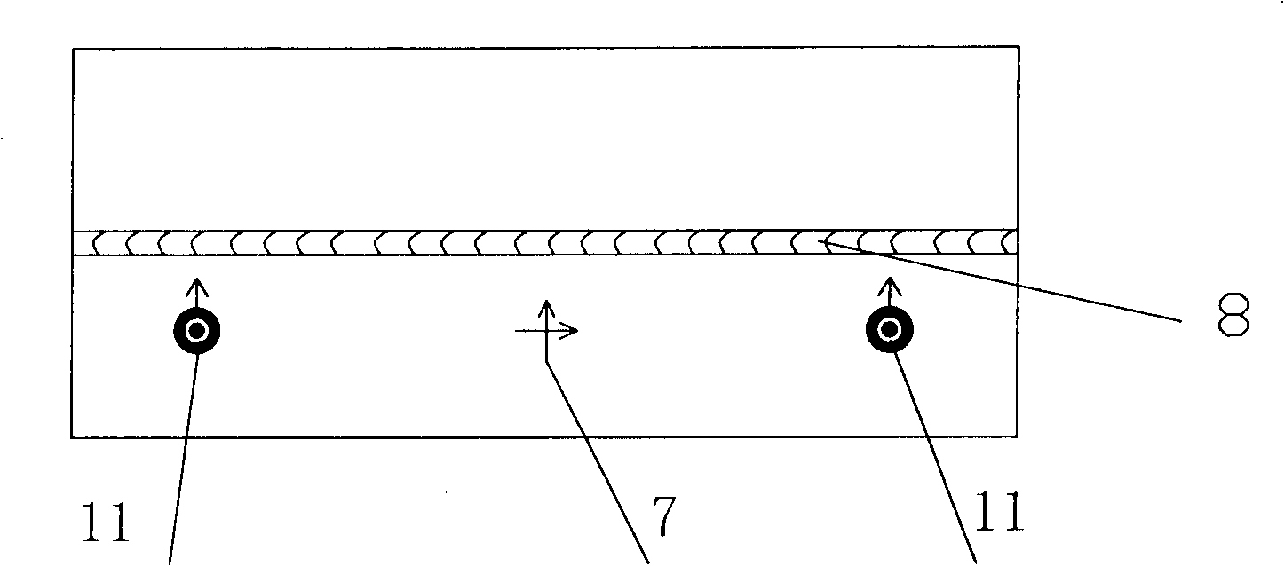 Method for appraising X-ray detection weld joint K value by utilizing overlap joint mark article