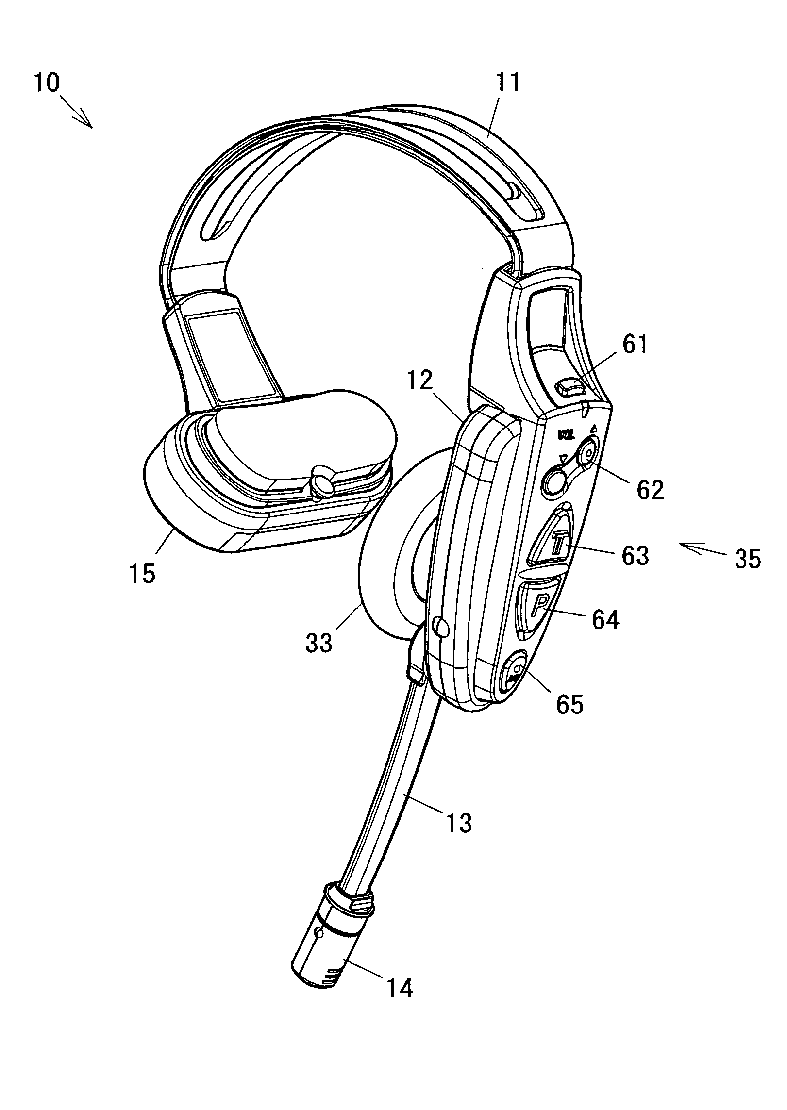 All-in-one headset