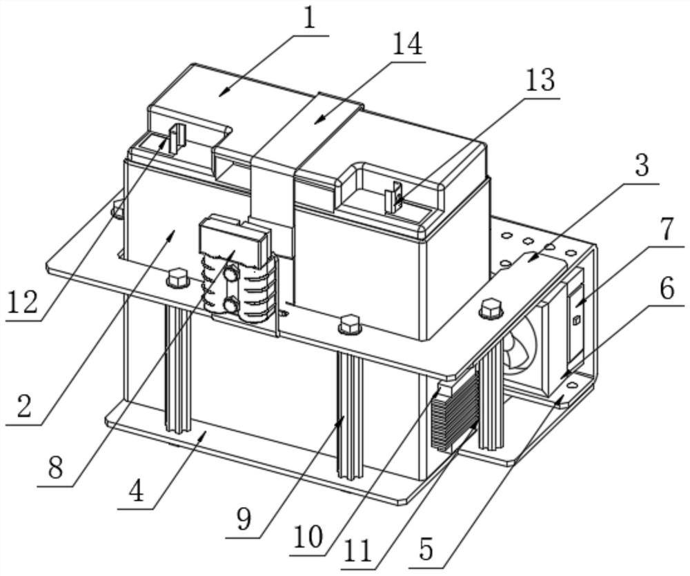 Intelligent value protection robot battery management system