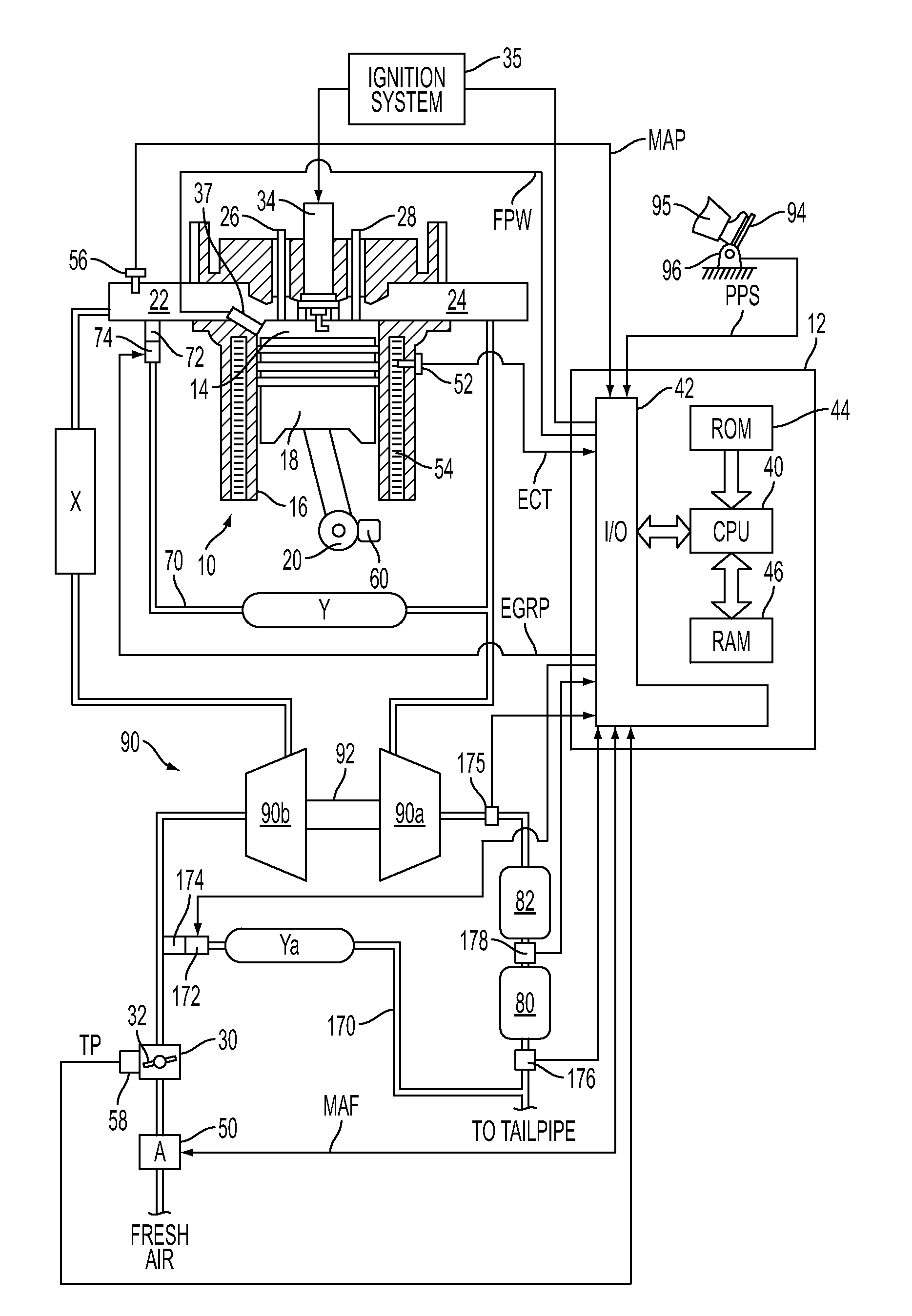 Method for controlling fuel of a spark ignited engine while regenerating a particulate filter