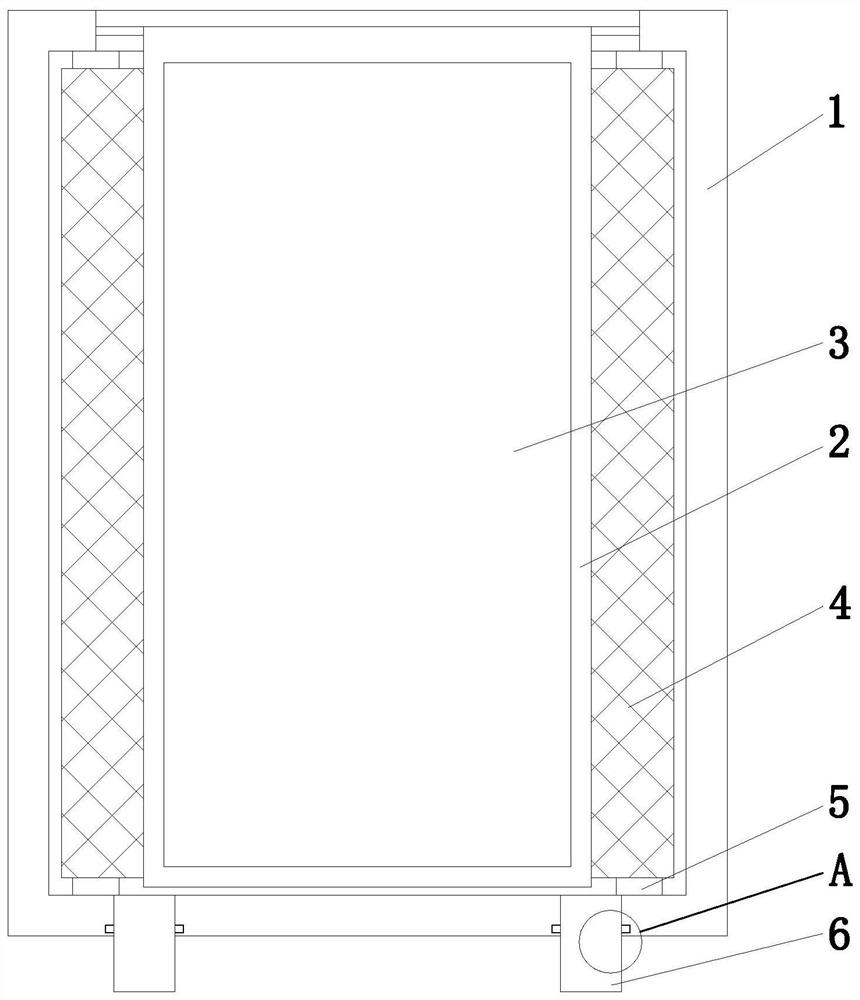 Reinforcing type tempered glass window