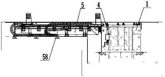 Movable platform system of pressing machine