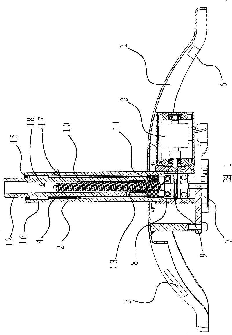 Electric elevating gear