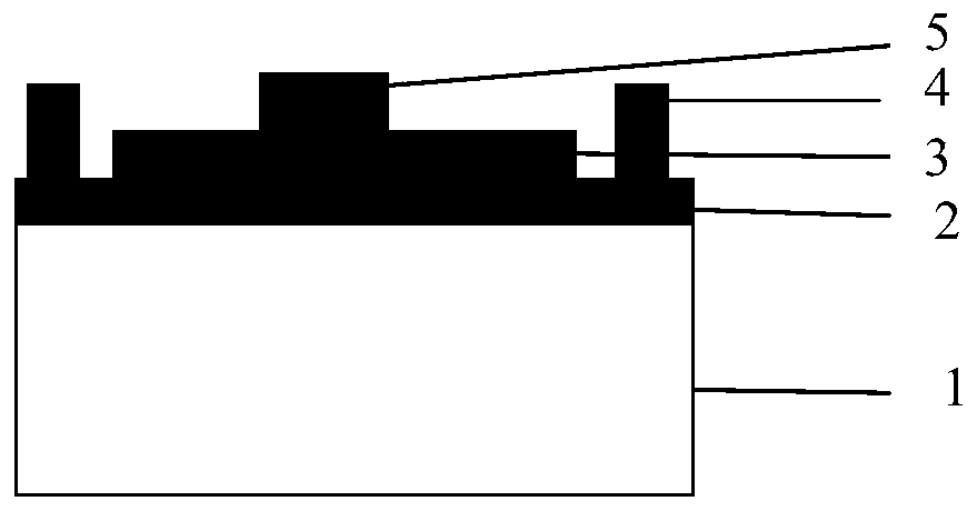 A kind of high mobility transistor and its preparation method