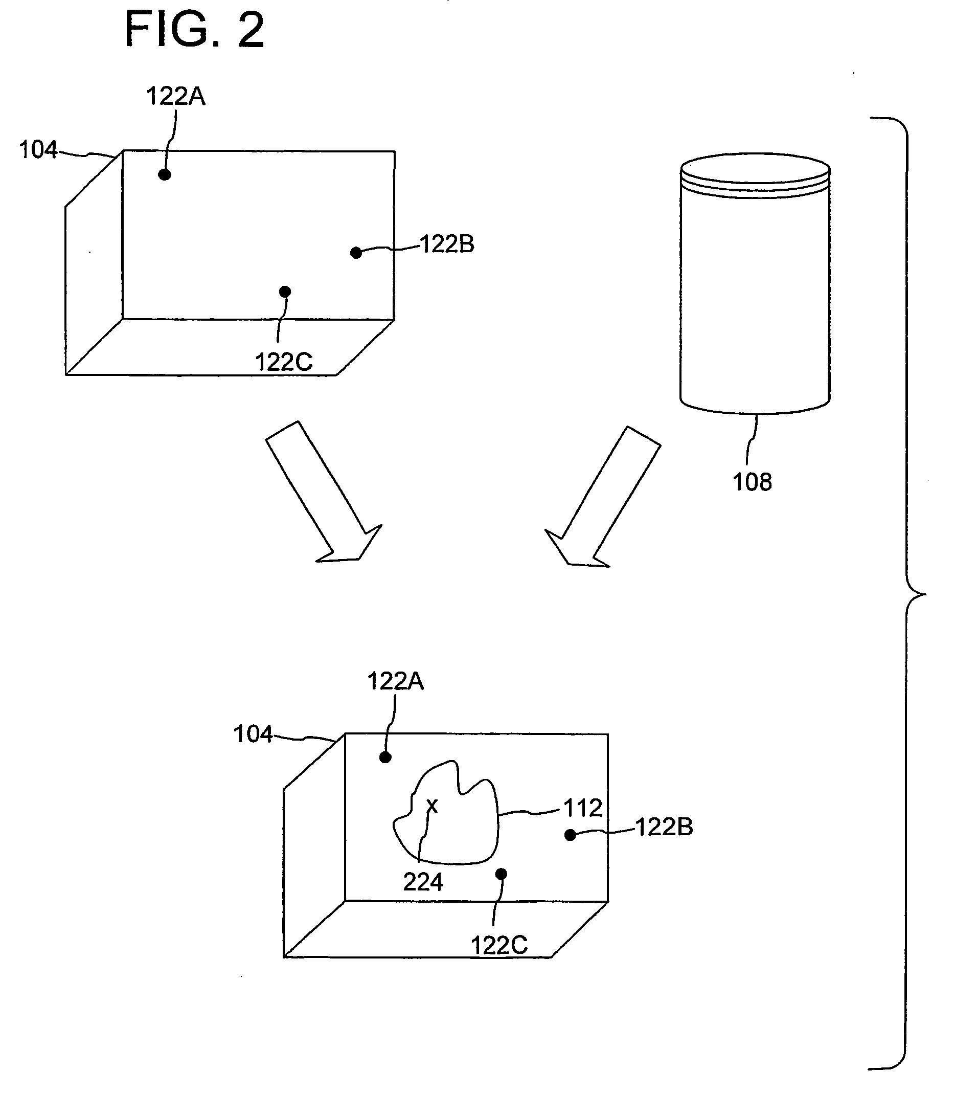 Method and system for processing regions of interest for objects comprising biological material