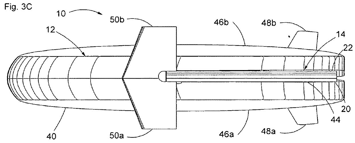 Submersible vessel having retractable wing and keel assemblies