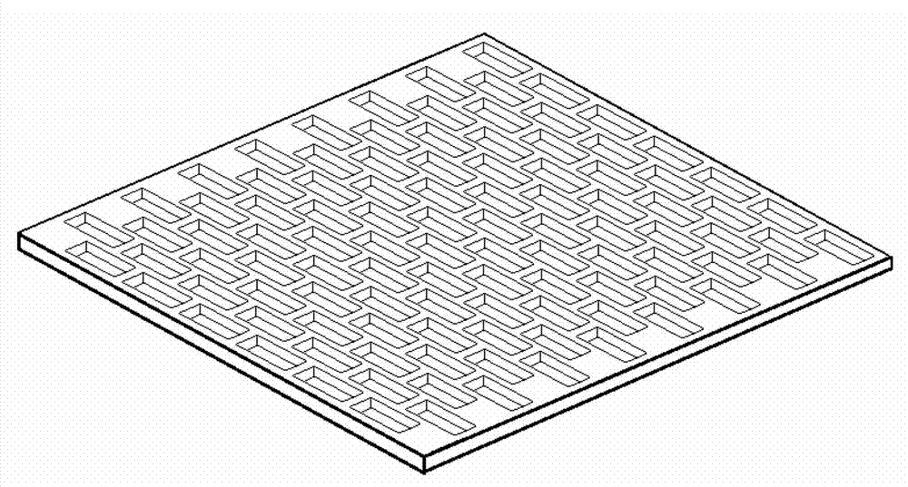 Hollowed-out membrane used as hernia patch and preparation method thereof