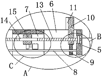 Punching device for full-automatic punching machine