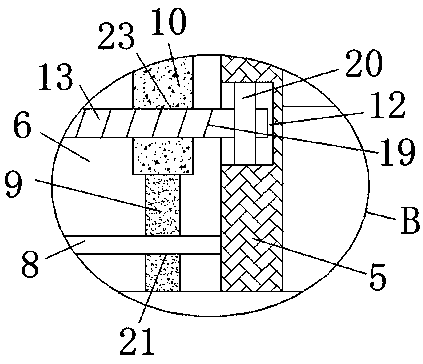 Punching device for full-automatic punching machine