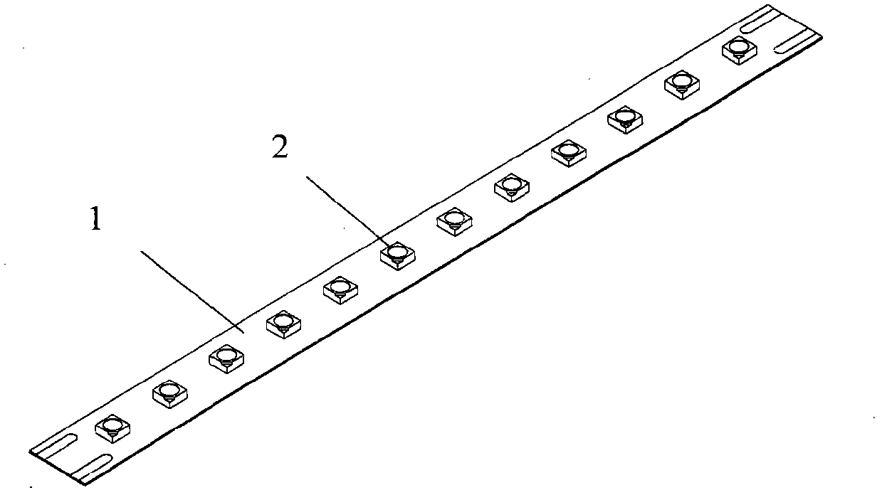 LED heat radiation structure formed by mixing heat conducting insulation powder and resin and LED linear lamp