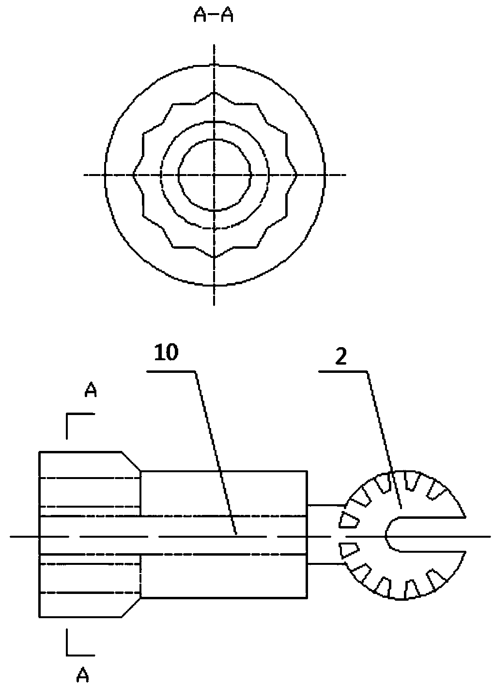 Novel tool for replacing wire side bolt on overhead transmission line in electrified mode