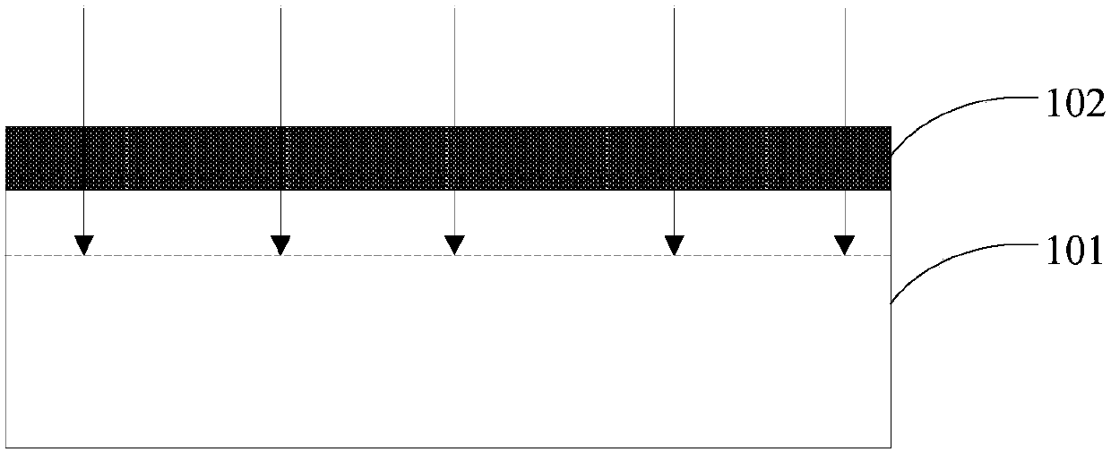 RF coplanar waveguide element based on silicon-on-insulator substrate and its preparation method