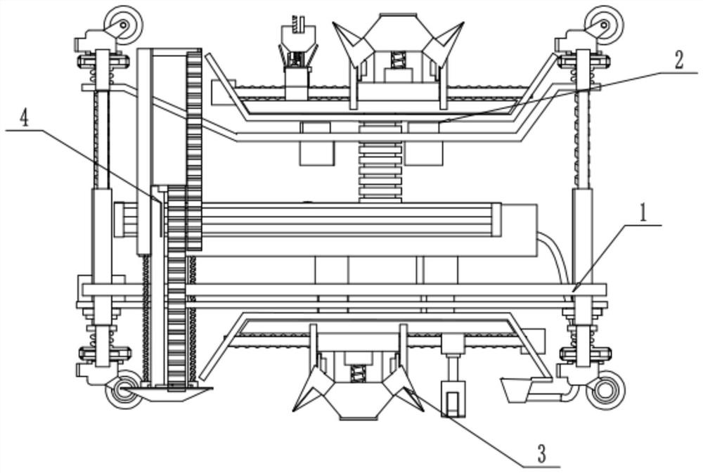 Automatic cleaning equipment for oil smoke pipeline