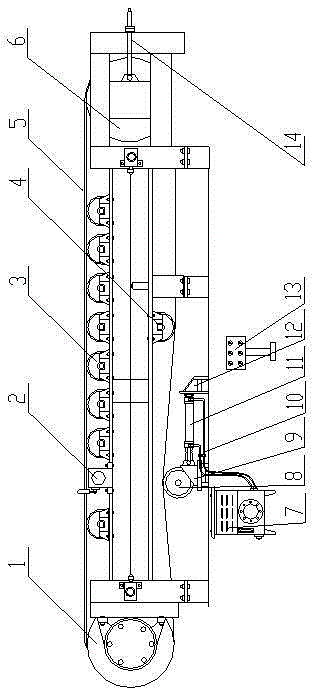 Self-inspection control type belt deviation correction device