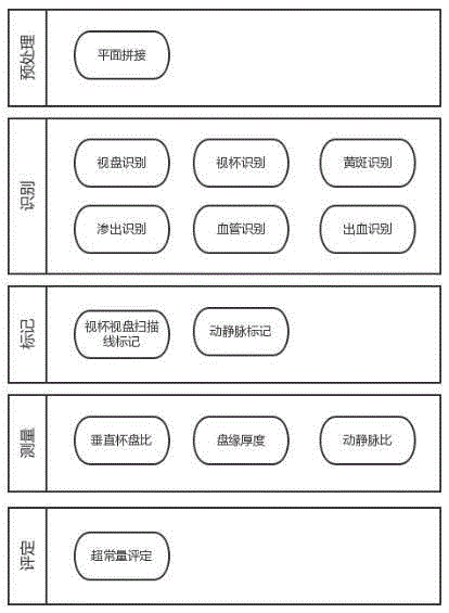 Eye ground picture and image intelligent obtaining and recognizing system