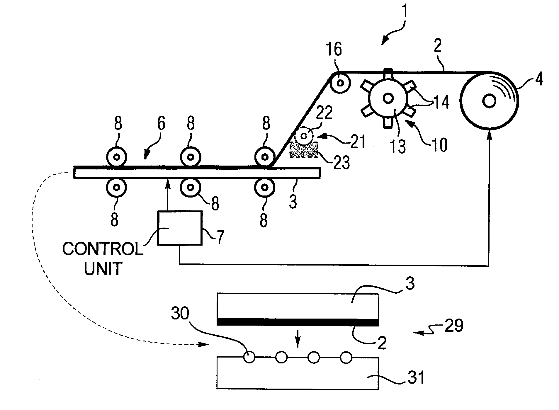 Method and apparatus for producing an insulation support with an adhesive layer for a magnetic resonance gradient coil