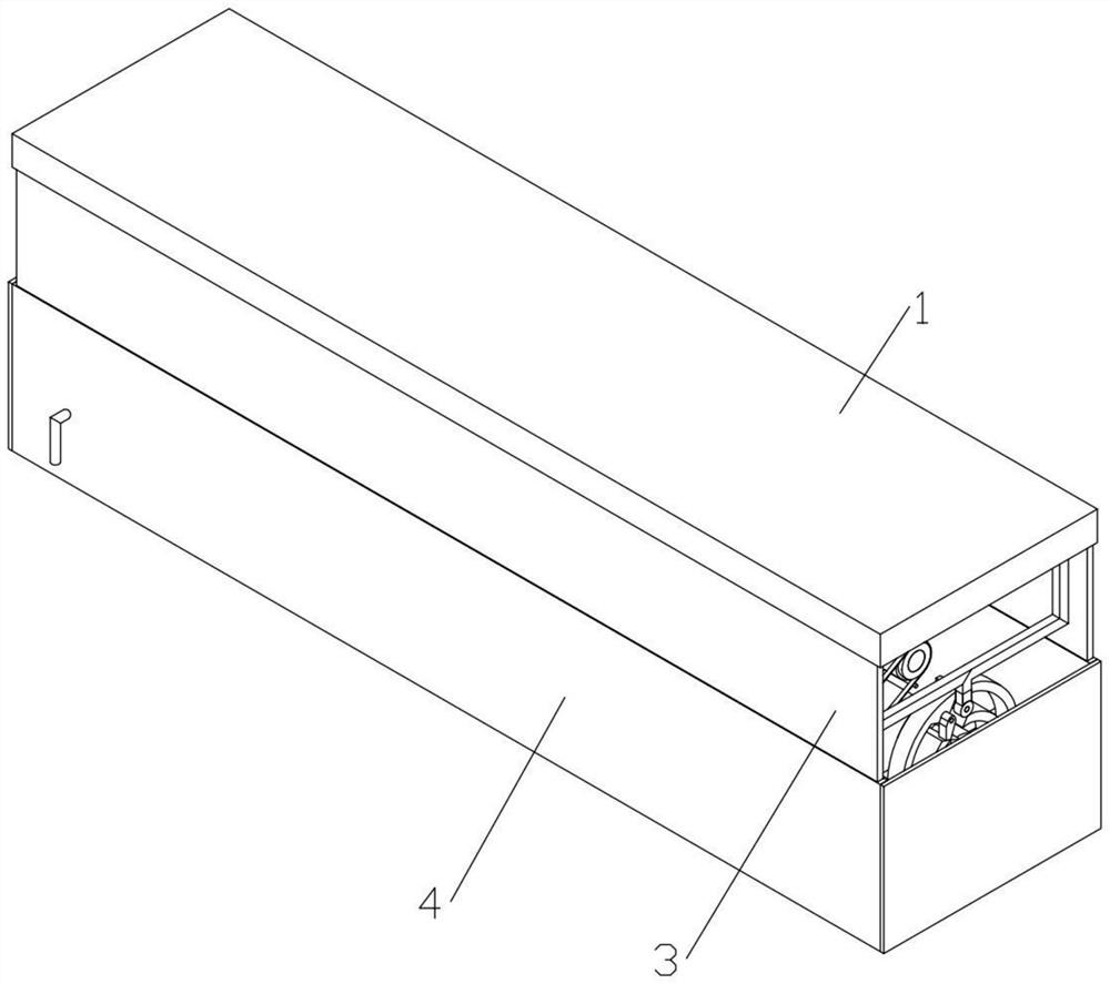 Postoperative leg muscle atrophy prevention auxiliary device